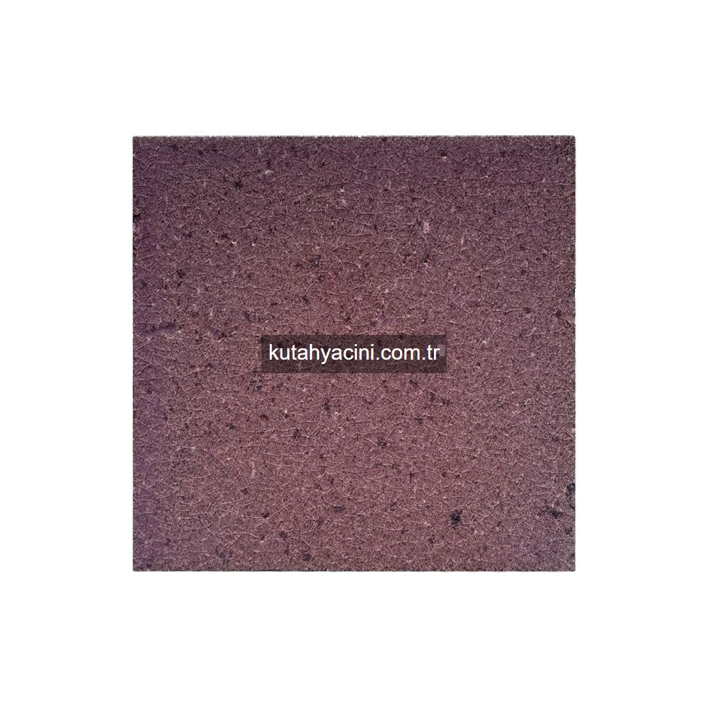 224-Porselen Şekilli Karo 10x10 Lila Noktalı